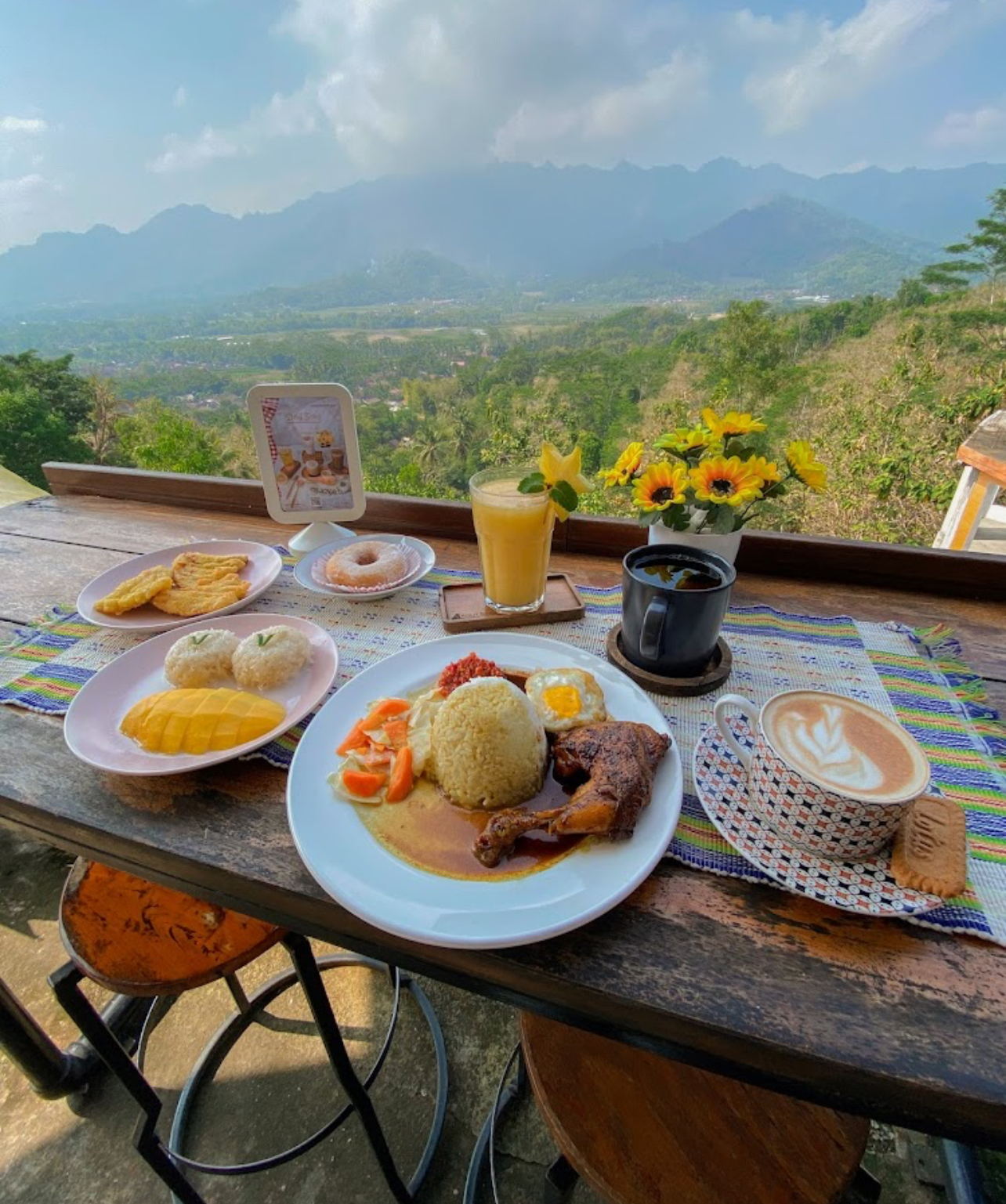 Sarapan di Kedai Bukit Rhema