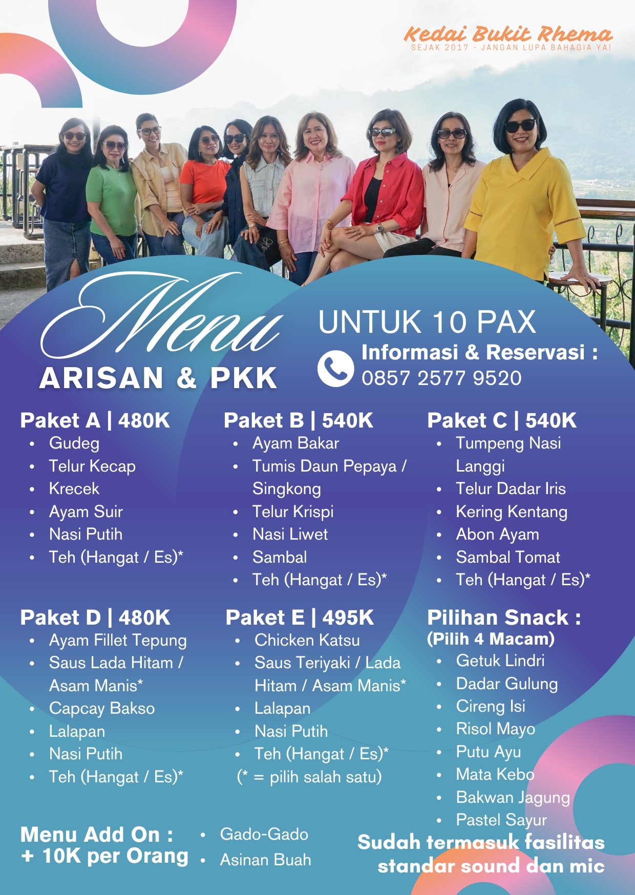 Paket Arisan dan PKK