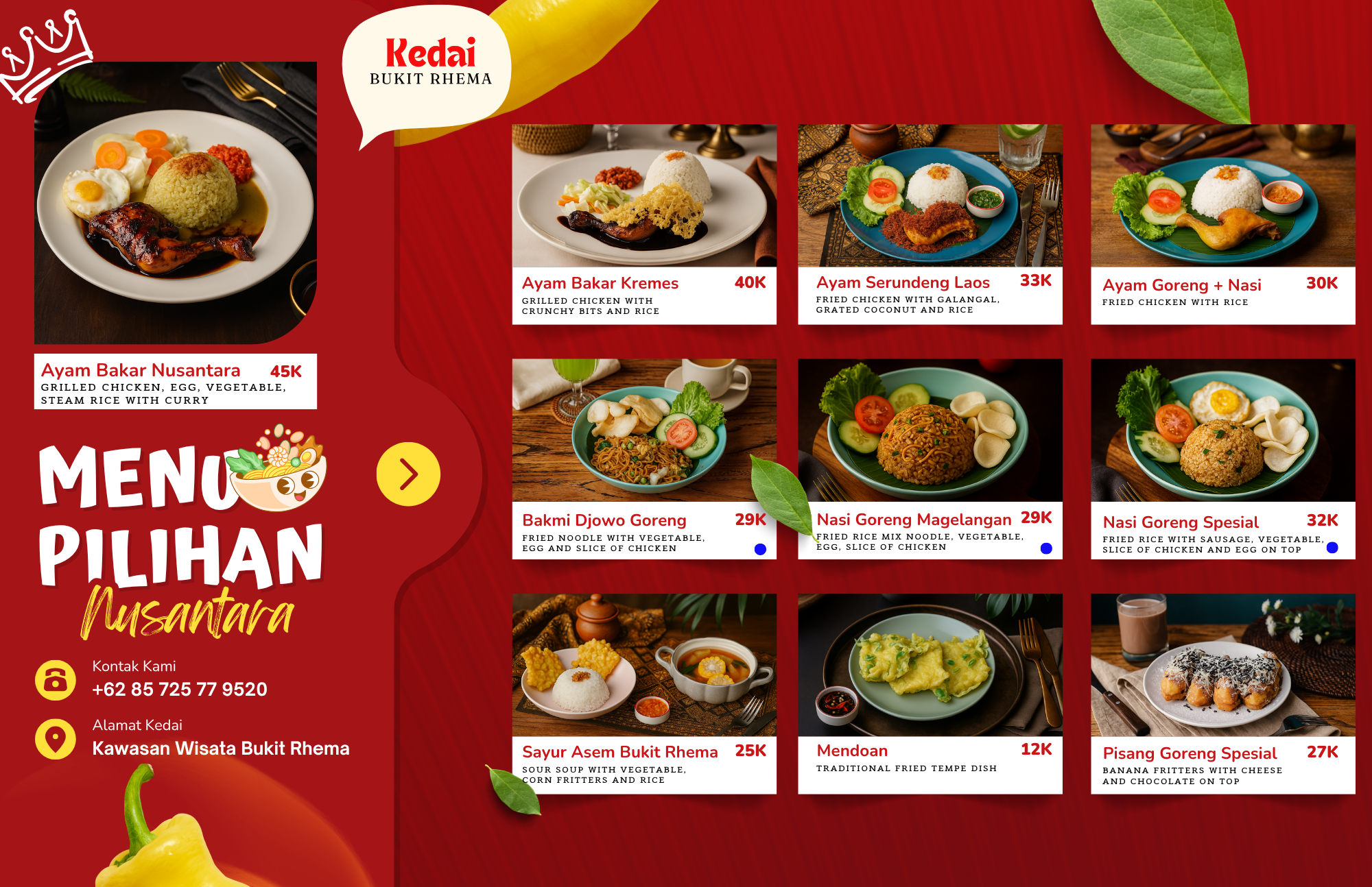 Menu Makanan Berat