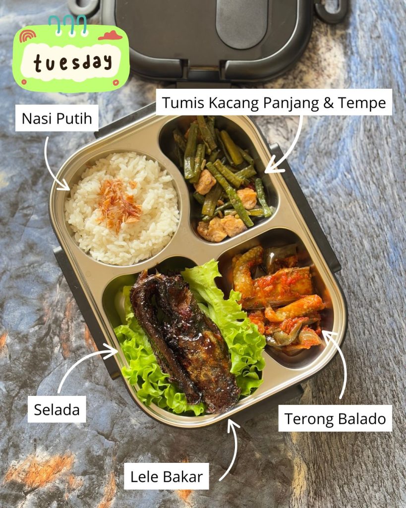 Nasi Box dekat candi Borobudur