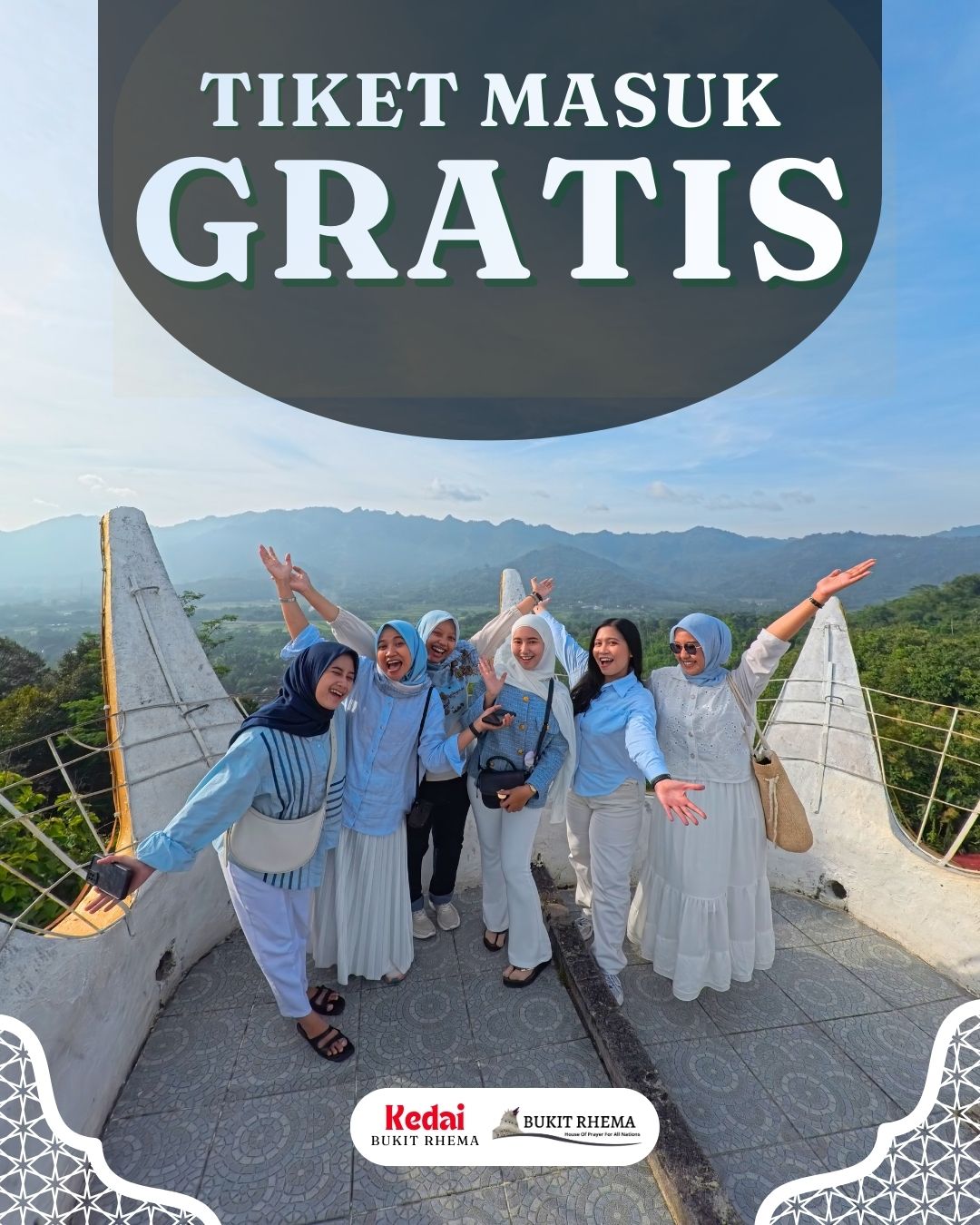 Wisata Lebaran 2026 di Borobudur: Nikmati Sunrise Gereja Ayam dan Sarapan Spesial di Kedai Bukit Rhema 8