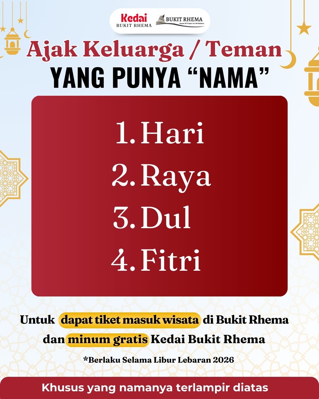 Wisata Lebaran 2026 di Borobudur: Nikmati Sunrise Gereja Ayam dan Sarapan Spesial di Kedai Bukit Rhema 9